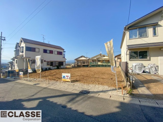 【前面道路含む現地写真】 | 宇治市宇治大谷　2区画B号地　売土地　建築条件付き