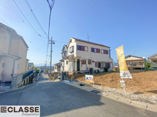 【前面道路含む現地写真】 | 宇治市宇治大谷　2区画A号地　売土地　建築条件付き