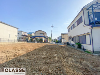 【前面道路含む現地写真】 | 宇治市宇治大谷　2区画A号地　売土地　建築条件付き