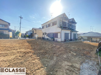 【前面道路含む現地写真】 | 宇治市宇治大谷　2区画A号地　売土地　建築条件付き