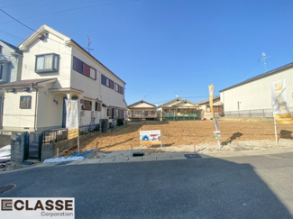 【前面道路含む現地写真】 | 宇治市宇治大谷　2区画A号地　売土地　建築条件付き