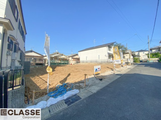 【前面道路含む現地写真】 | 宇治市宇治大谷　2区画A号地　売土地　建築条件付き