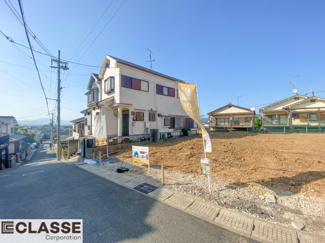 【前面道路含む現地写真】 | 宇治市宇治大谷　2区画A号地　売土地　建築条件付き