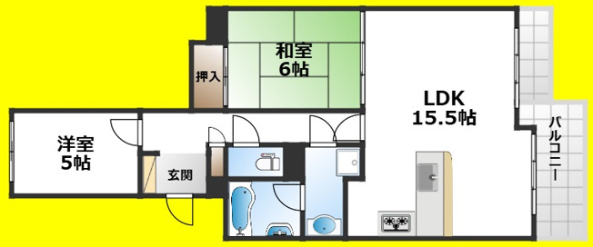 【間取り】 | クローバー・メゾン東桃山台