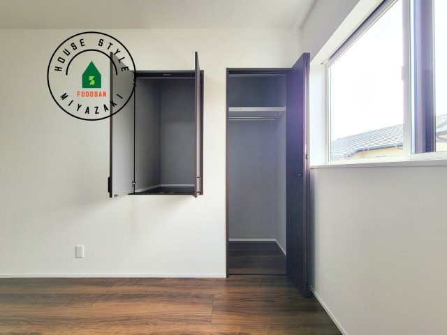 パティオニュータウン月見ヶ丘（5号棟）の収納|収納には困りません。