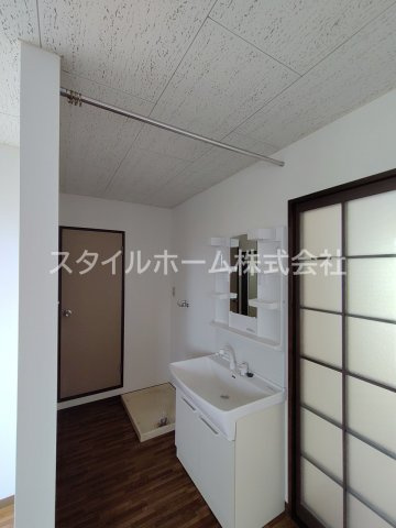 悠遊館の洗面所