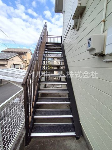 悠遊館のバルコニー