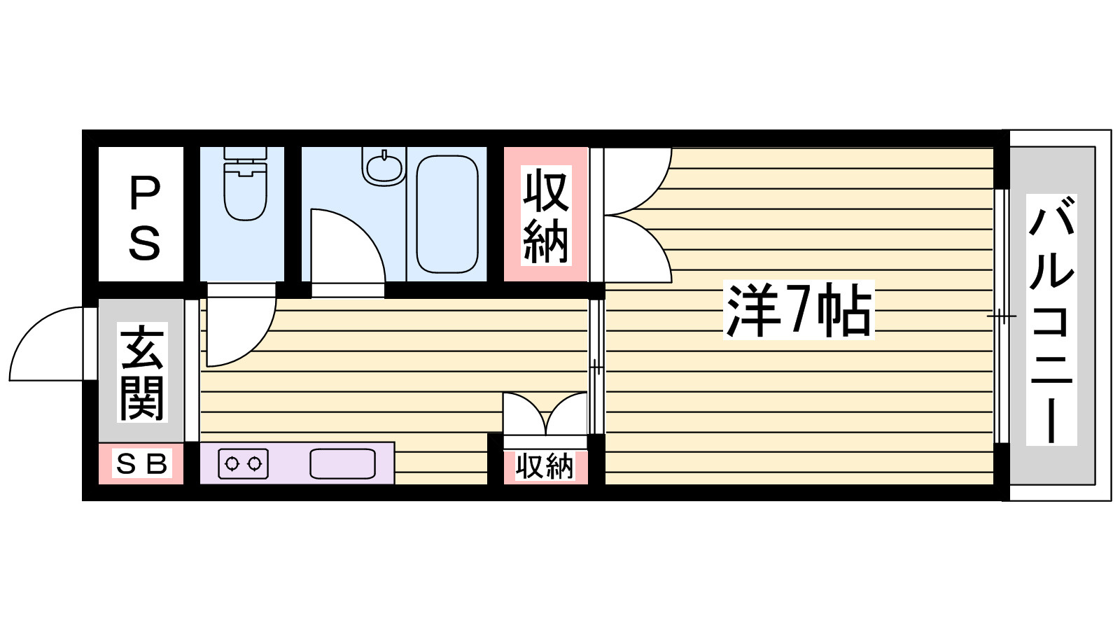 ラ・ポールの間取り