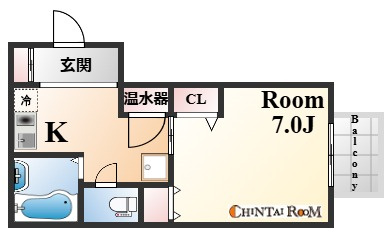 アヴェニール岡本の間取り