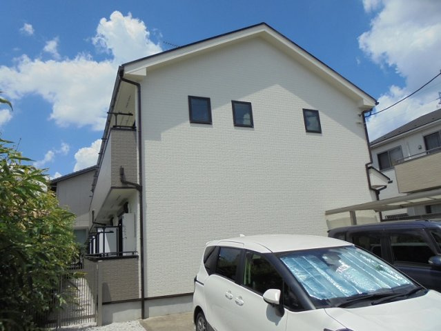 府中市朝日町１丁目のアパートの外観