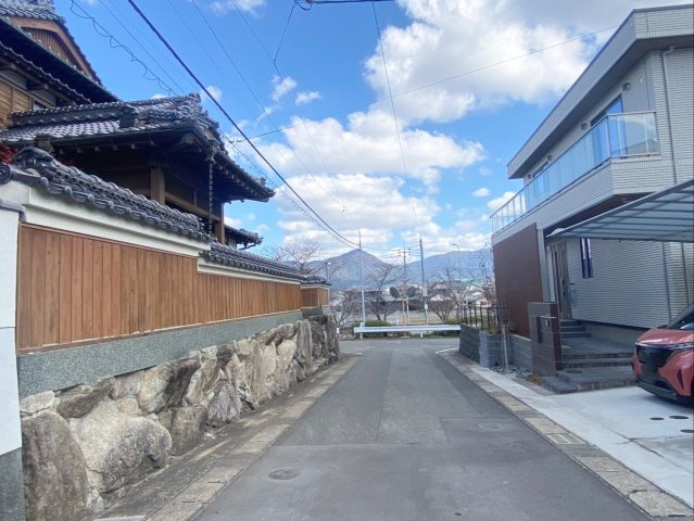 志免町向ヶ丘2丁目　戸建の前面道路含む現地写真|前面道路の様子です！