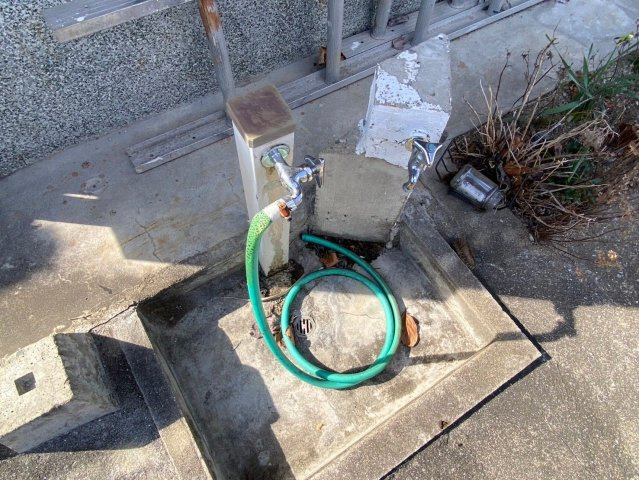 志免町向ヶ丘2丁目　戸建の設備|便利な外水栓付きです！