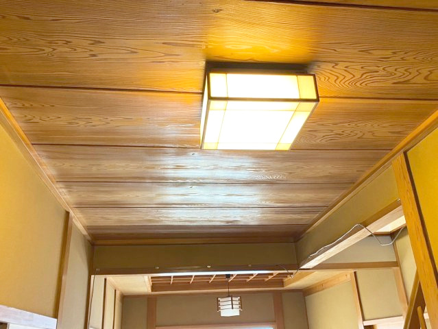 志免町向ヶ丘2丁目　戸建の和室|8帖の和室です！足腰に優しく、温まりやすい掘りごたつがあります！