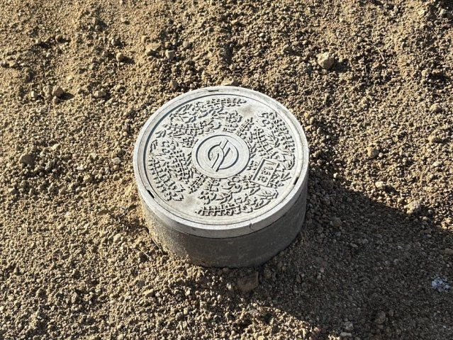 玉島上成売地の周辺|下水管入っています。