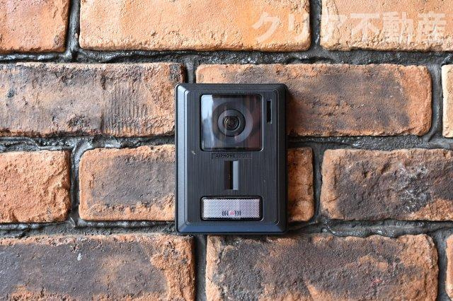 【防犯設備】 | 桐生市相生町五丁目　中古住宅 | TVモニター付きインターフォンで安心