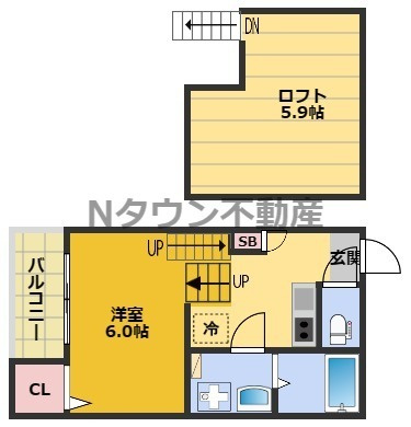 【間取り】 | ハーモニーテラス上小田井 | 間取りです