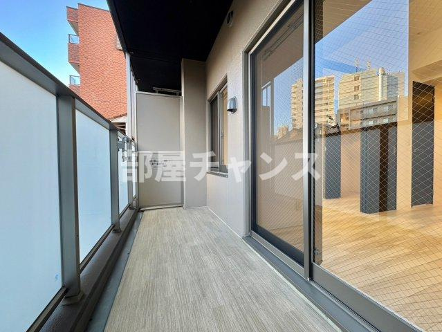 エステムコート名古屋新栄Ⅱアリーナのバルコニー