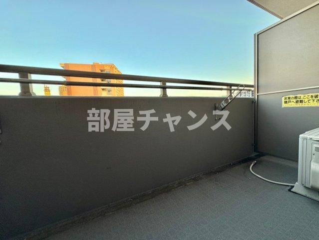 リヴシティ金山のバルコニー