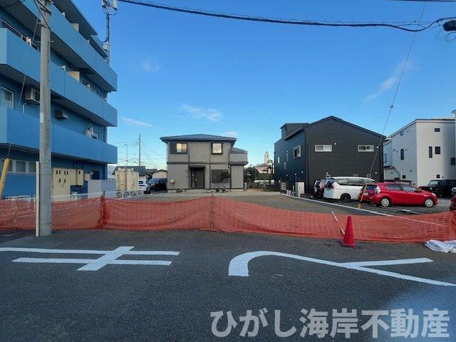 茅ヶ崎市汐見台売地　全2区画の土地図|現地外観