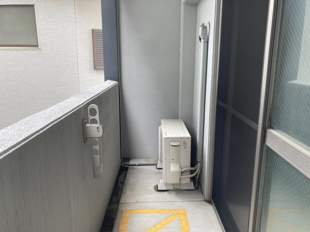 グランドシャトー花畑T・Sのバルコニー|陽当たり良好なバルコニーです♪