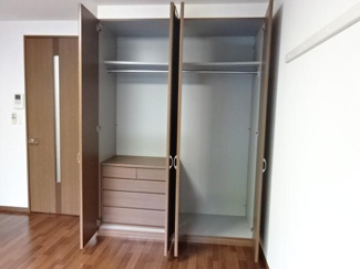 【収納】 | Casa Lienzo | クローゼット内部