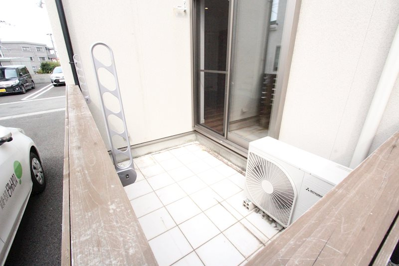 熊本市東区小峯２丁目の一戸建てのバルコニー