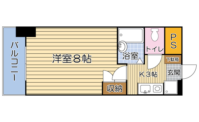 【間取り】 | ベルメゾン三郎丸