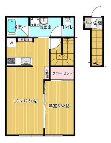 JERICHO Aの間取り