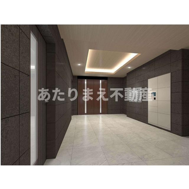 カメリアビルⅡのロビー