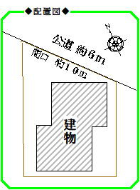 安城市大山町１丁目の一棟アパートの区画図