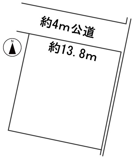 ６４６９８　瑞穂市美江寺土地の区画図