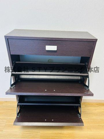 仲介手数料０円！リンデンバウムJ6 B棟の収納