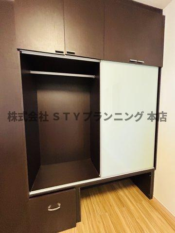 仲介手数料０円！リンデンバウムJ6 B棟の収納