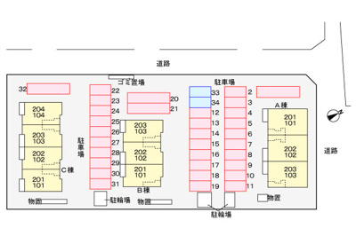 【区画図】 | ヴィラ・グランツ C