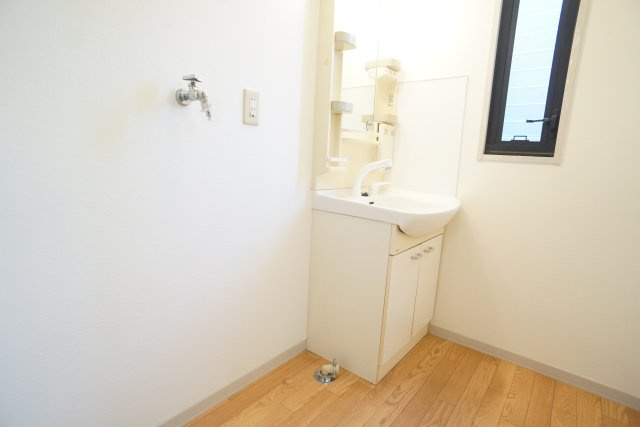 すみれテラスAの洗面所