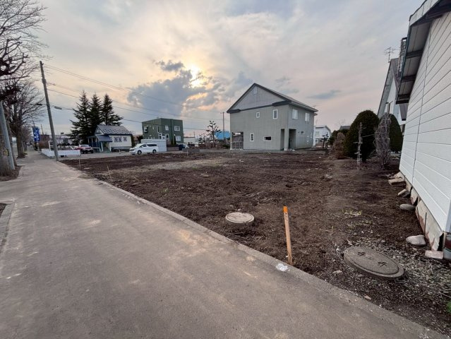 野幌屯田町　売土地の外観