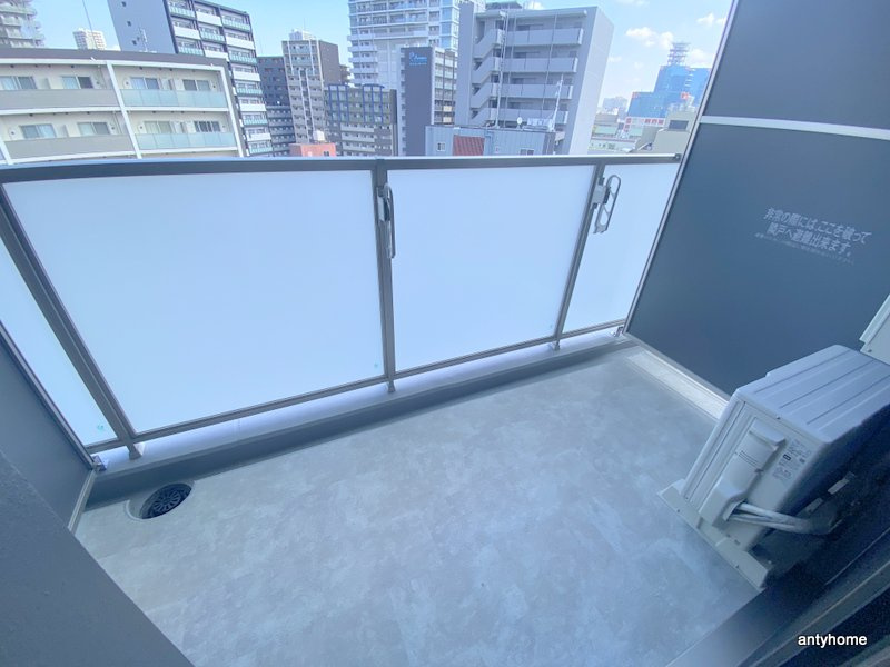 アーバネックス梅田中崎町Ⅱ　仲介手数料無料のバルコニー