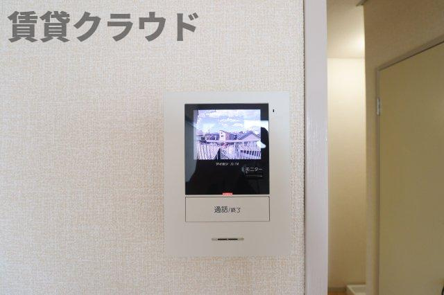 エステート葛城のセキュリティ|TVモニターホン付きでセキュリティ面も安心！