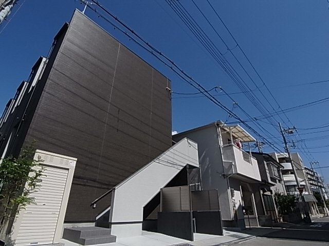 神戸市須磨区東町２丁目のアパートの外観