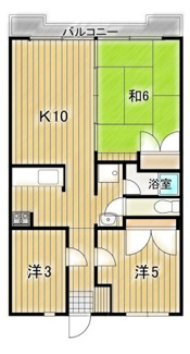 【間取り】 | シティーハイツ泉台