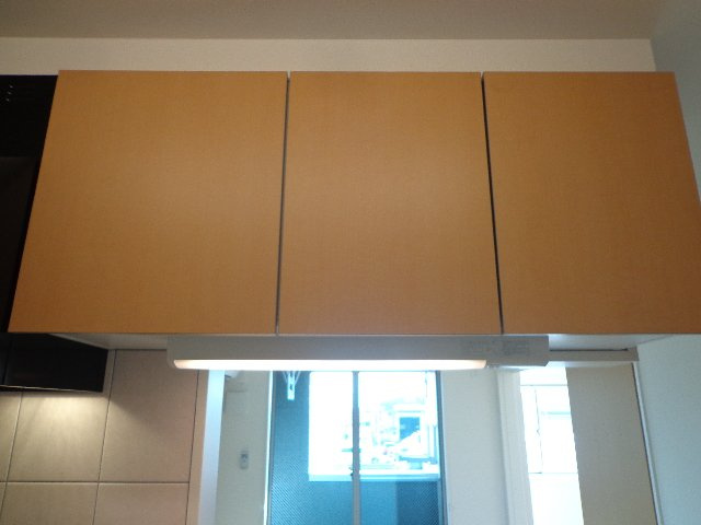 ピアヴィレッジⅡの収納|キッチン吊戸棚