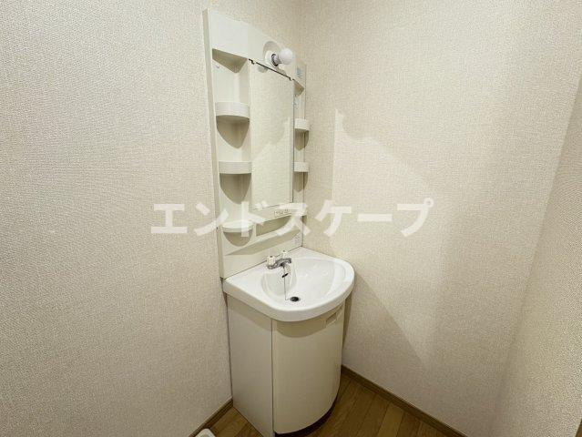 ハイブリッジBの洗面所|高崎、前橋のお部屋探しはエンドスケープまで！お客様の理想お聞かせ下さい♪