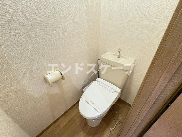 ハイブリッジBのトイレ|高崎、前橋のお部屋探しはエンドスケープまで！お客様の理想お聞かせ下さい♪