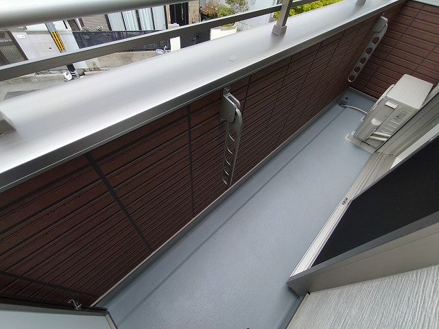 神戸市須磨区行幸町３丁目のアパートのバルコニー|バルコニー