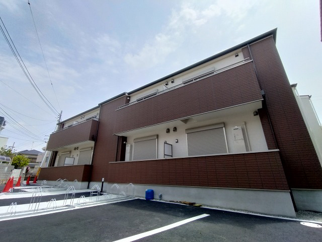 神戸市須磨区行幸町３丁目のアパートの外観|外観