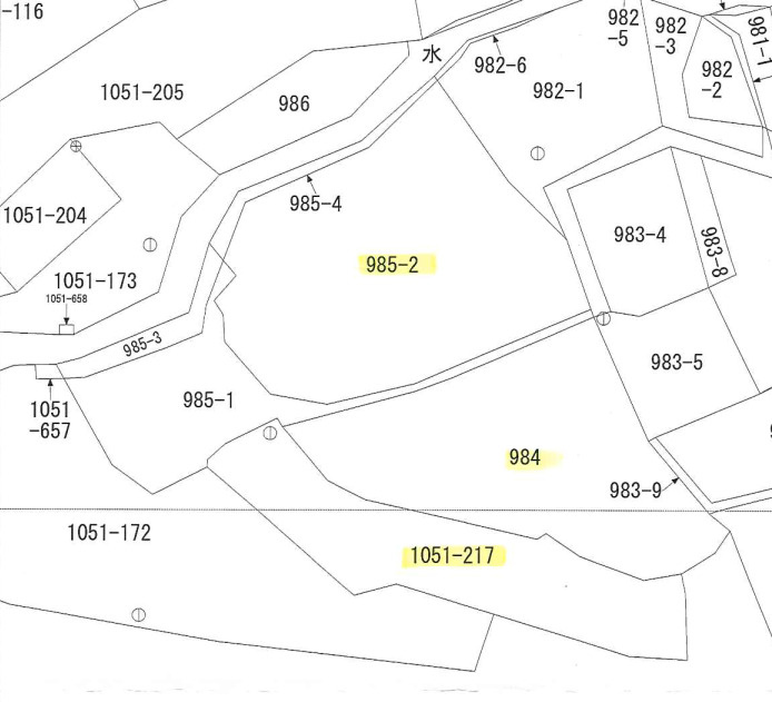 売土地　浜名区引佐町奥山の土地図