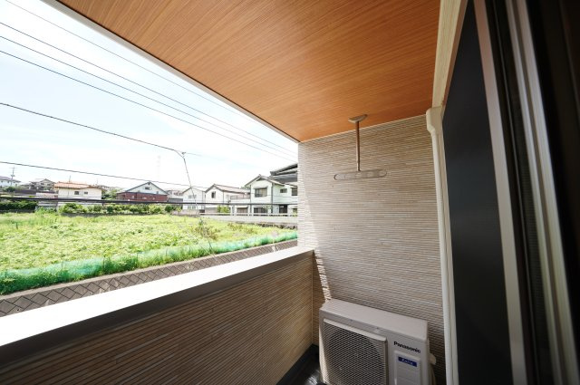 ROOTS渋川石原のバルコニー