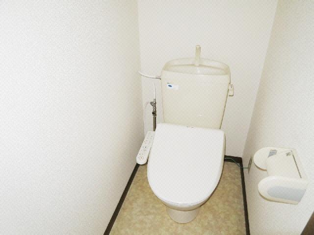 【トイレ】 | プレジデントハイツ | ウォシュレット付き　206写真