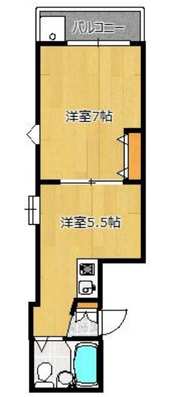 GYM清水が丘の間取り