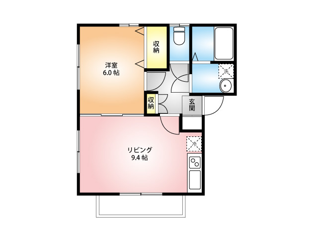 ファンテージ大宮の間取り